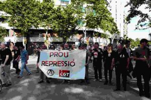 Manifestación el 1 de junio en solidaridad con lxs encausados del Barrio del Clot por la HG 29-S