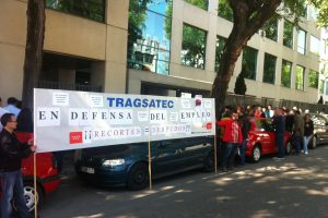 Lxs trabajadorxs de Tragsatec continúan la lucha contra el ERE