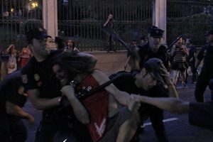 Detenida una compañera de Baladre y otra hospitalizada en el escrache feminista en Madrid