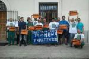 25-S concentración en apoyo a compañeros sancionados en el Ayuntamiento de Villaviciosa de Odón