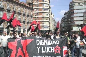 Murcia. Entrega de firmas contra la oposición de interinos al cuerpo de bomberos