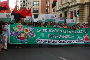 24 de octubre: huelga de la enseñanza contra la LOMCE y los recortes