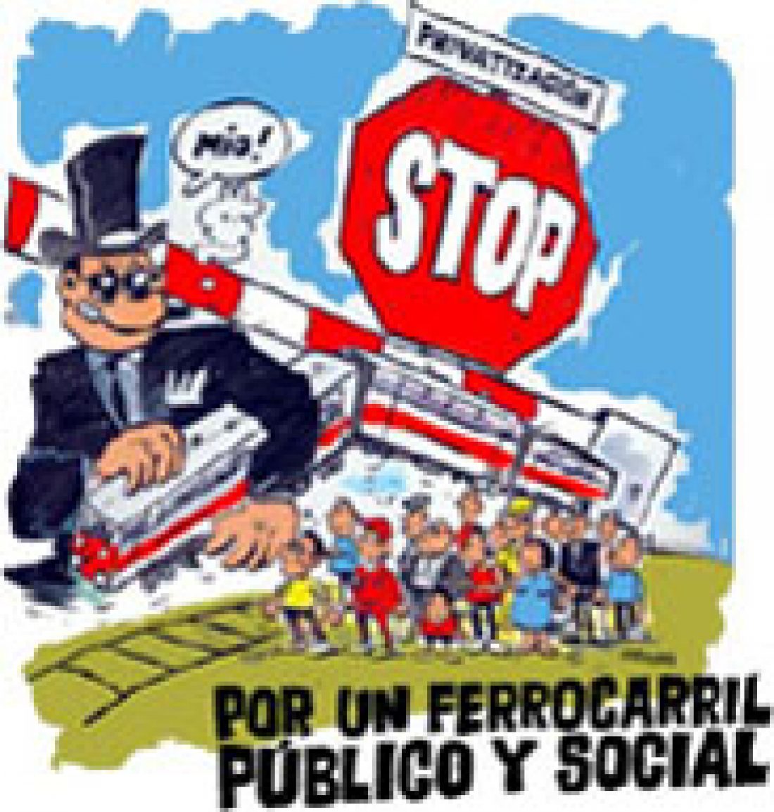 Movilizaciones en la jornada de huelga en el sector Ferroviario 31 octubre