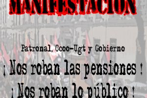 CGT se manifestara con el Bloque Unitario el 23N en Madrid