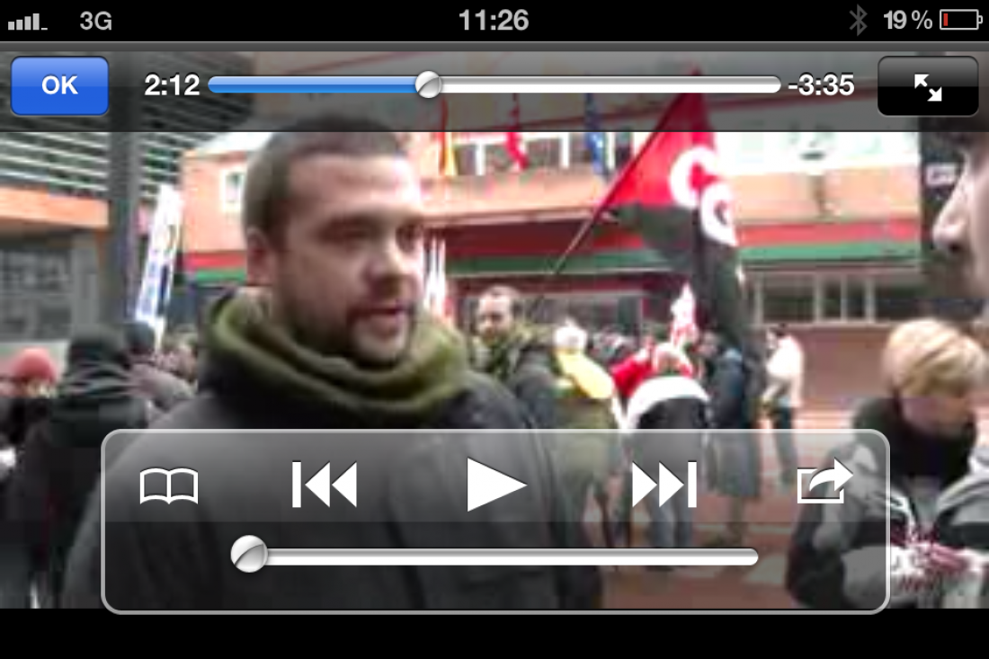 Vídeo: manifestación en alcorcon en defensa de lo público