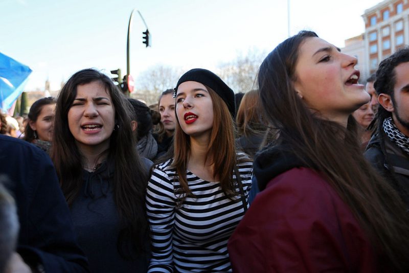 [Fotos]: Manifestación en Madrid por el aborto libre - Imagen-14