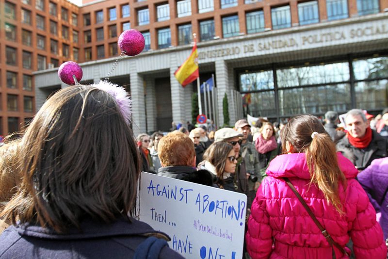 [Fotos]: Manifestación en Madrid por el aborto libre - Imagen-1