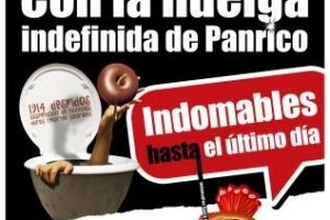 Trabajadoras y trabajadores de PANRICO (Santa Perpetua de Mogoda-Barcelona) en lucha