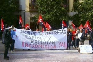 CGT arranca del Ayuntamiento de Granada un compromiso para la readmisión del trabajador despedido de Fábricas y Drenajes