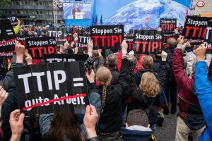 Una coalición paneuropea rechaza el tratado comercial UE y EEUU