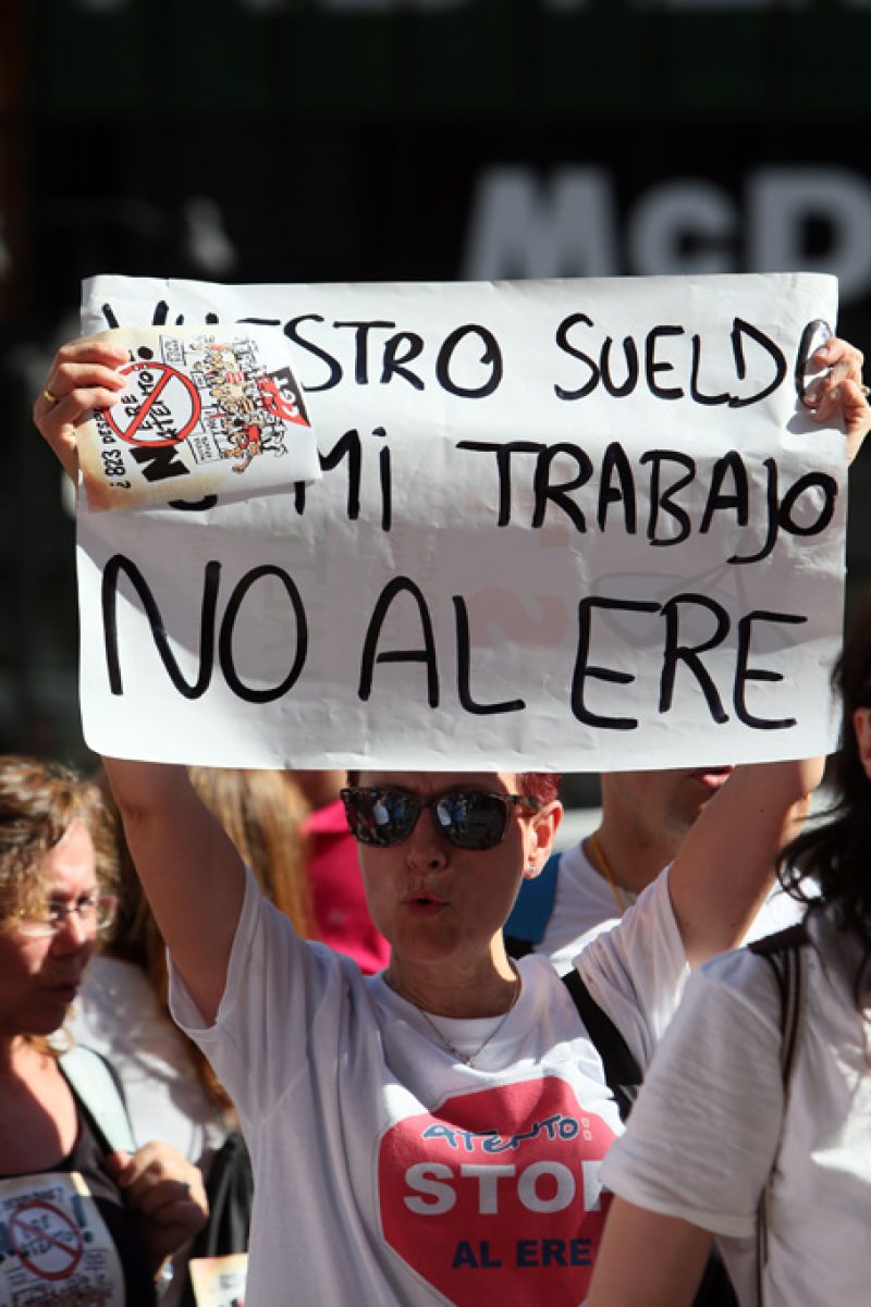 [Fotos]: Concentración en Madrid contra el ERE de Atento - Imagen-9