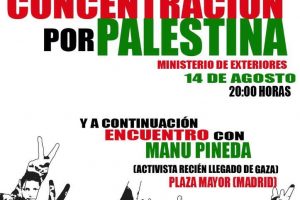 Concentración por Palestina
