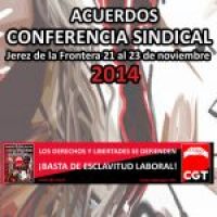 VIII Conferencia Sindical Jerez de la Frontera 2014
