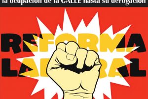 Manifestación 10 de febrero contra la Reforma Laboral