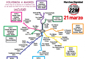 Las Marchas de la Dignidad vuelven a Madrid
