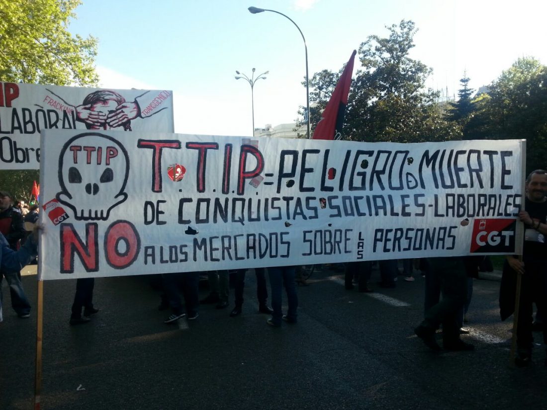 Fotos: 18 de abril, Jornada Global contra el TTIP