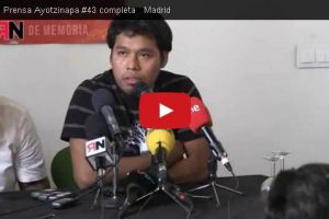 Vídeo: Rueda Prensa Ayotzinapa #43 completa Madrid