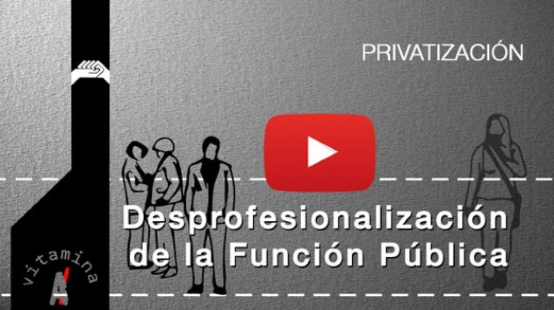 Vídeo: La desprofesionalización de la Función Pública en la Región de Murcia