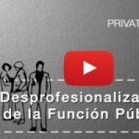 Vídeo: La desprofesionalización de la Función Pública en la Región de Murcia