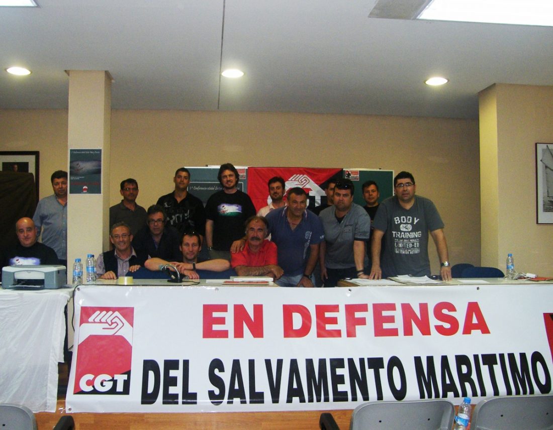 La CGT gana, por quinta vez consecutiva, las elecciones sindicales en el Sector de Salvamento Marítimo