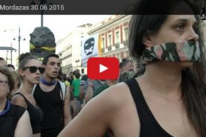 Vídeo: 30 de junio #LeyMordaza Madrid