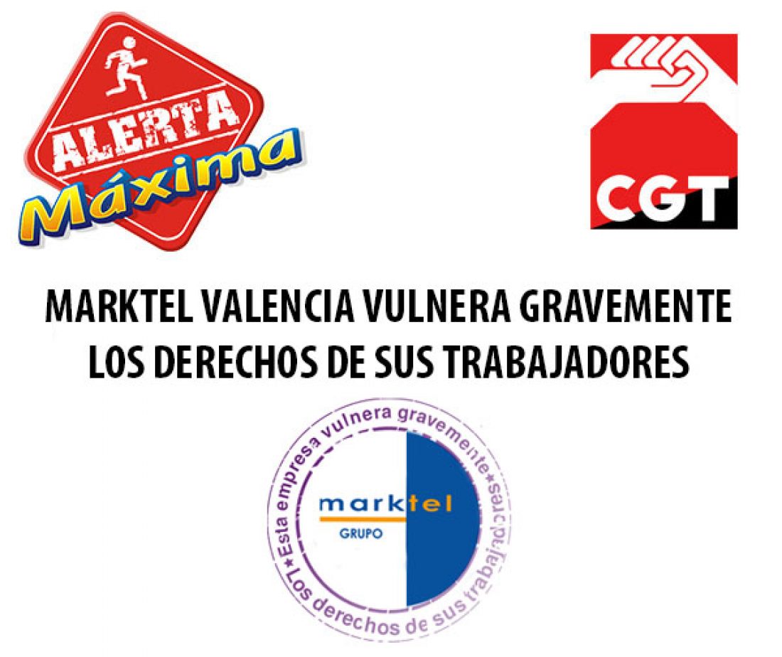 CGT pisa el acelerador en una campaña contra la represión laboral y sindical en la empresa MARKTE