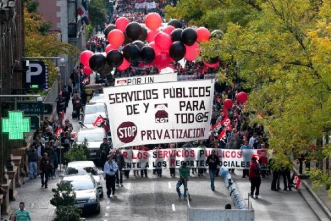 CGT sí quiere la remunicipalización de todos los servicios privatizados en Madrid