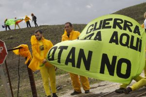 La CGT se solidariza con las personas participantes en las protestas contra las maniobras de la OTAN en Cádiz y otros puntos de España