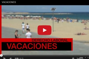 Vídeo: La regulación de las vacaciones laborales de las trabajadoras y trabajadores
