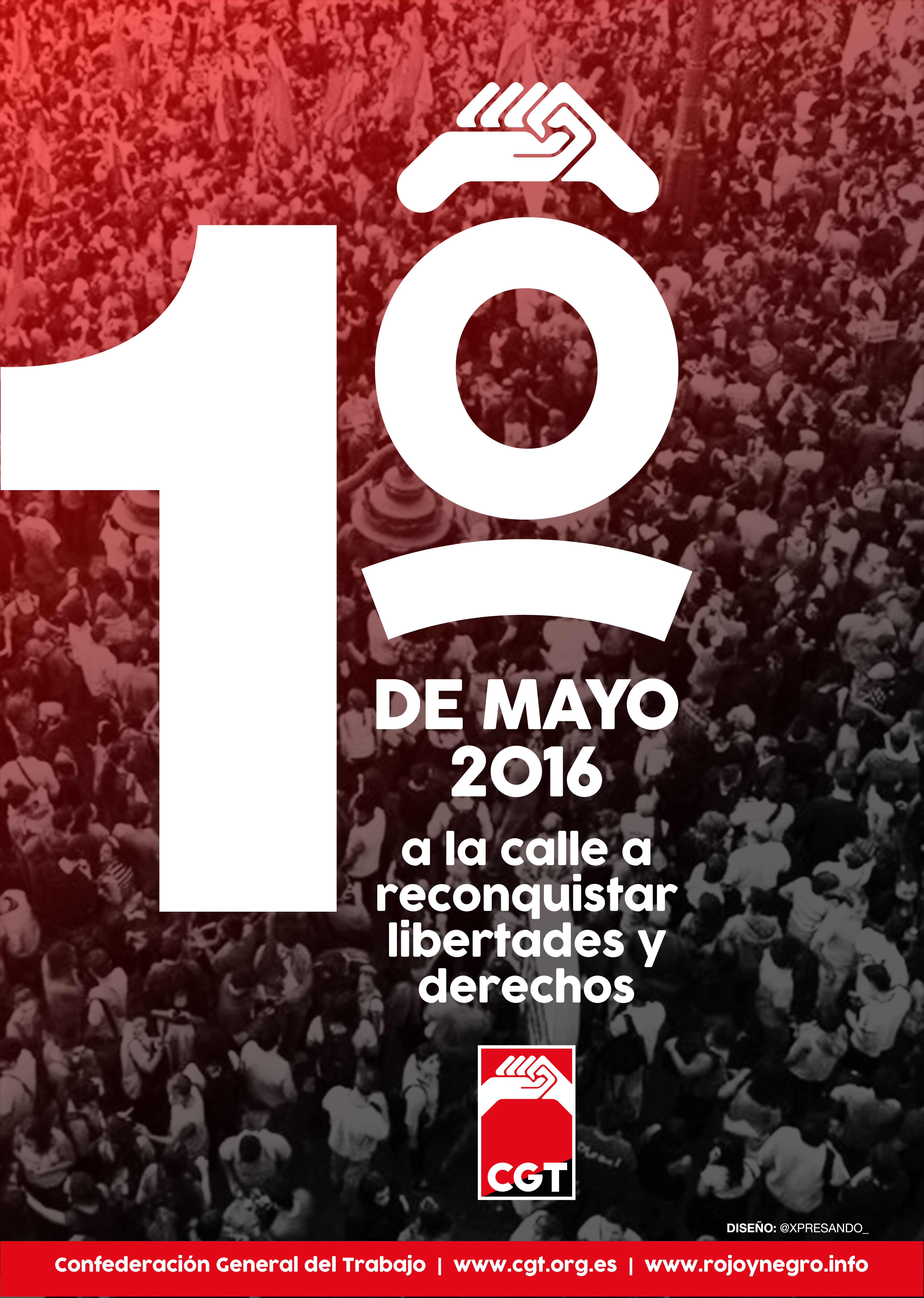 1º de Mayo: A la calle a reconquistar Libertades y Derechos