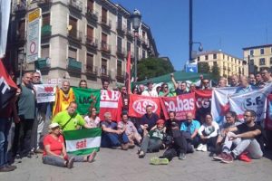 Sindicatos de clase y alternativos apoyan en Madrid al SAT y a Andrés Bódalo