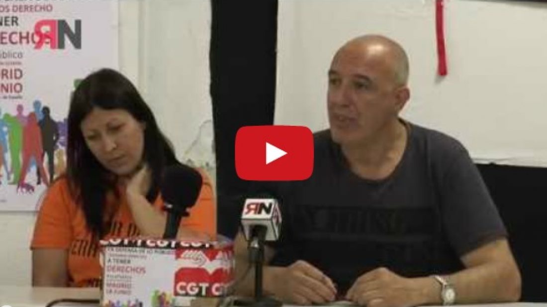Vídeo: Rueda de prensa CGT #xLoPúblico 07.06.16