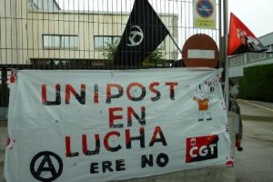 Paros parciales en Unipost Madrid el 16 de julio