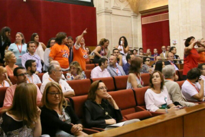 Tras el bochornoso desalojo del Parlamento andaluz, barajamos acudir al Comité Federal del PSOE el 1 de octubre