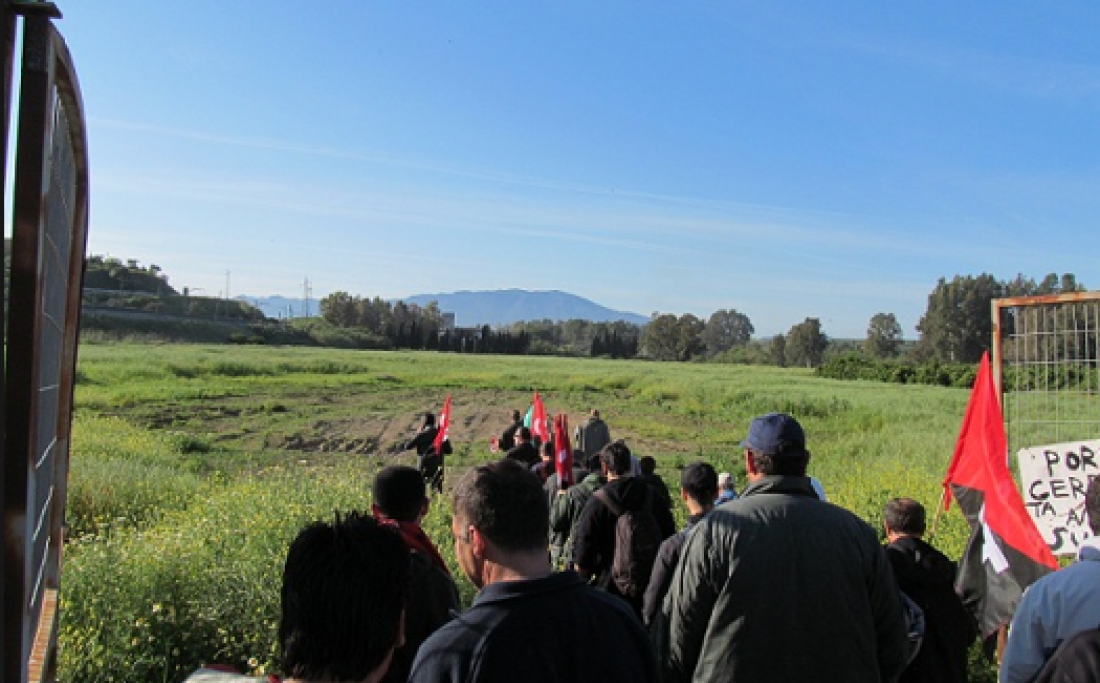 Sentencia sobre la ocupación de la finca en Pizarra (Málaga) en 2013