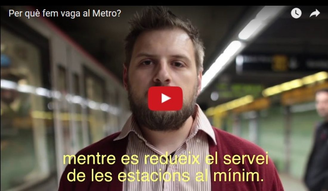 Directivos y políticos contra trabajadoras/es en el Metro de Barcelona