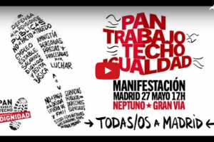 Emisión en Directo de la Rueda de Prensa de las Marchas de la Dignidad en Madrid