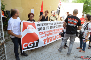 El próximo martes 11 de julio, CGT Sevilla se concentrará frente al Centro de Atención e Información de la Seguridad Social (CAISS)