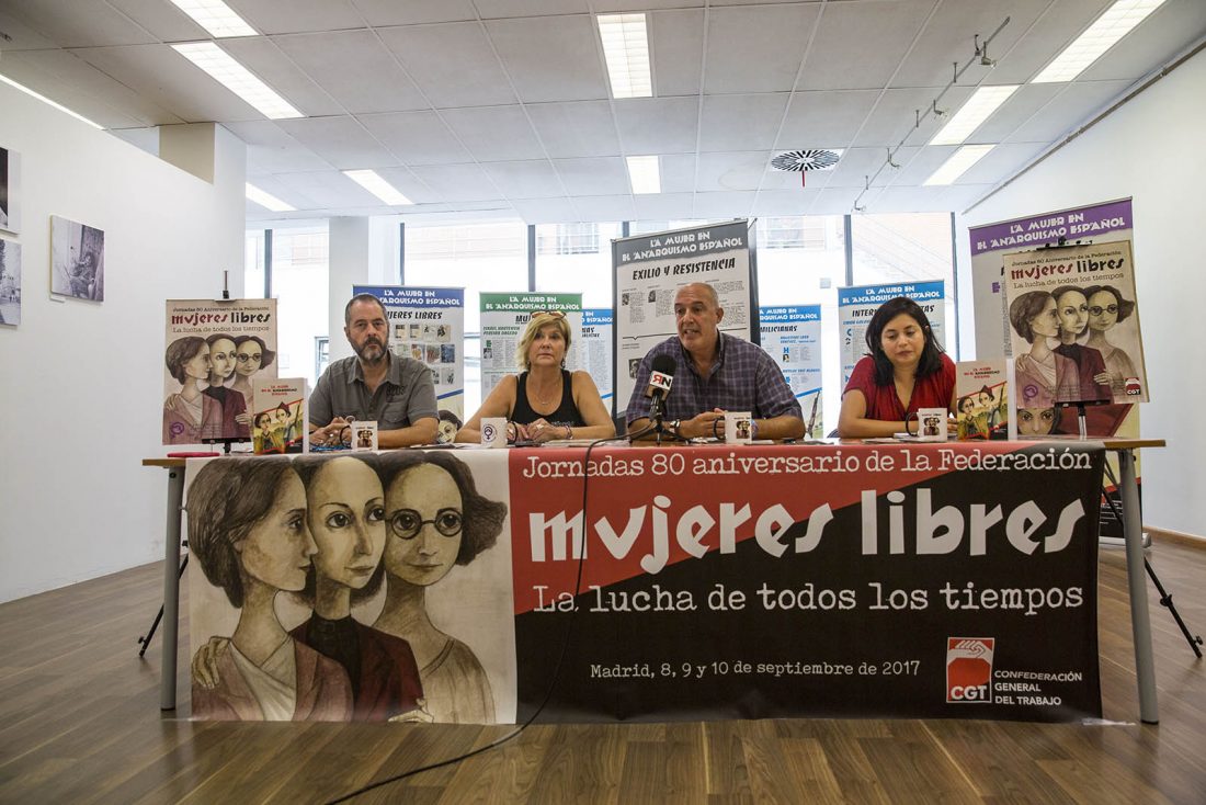 CGT conmemora los 80 años de la constitución de la Federación de Mujeres Libres