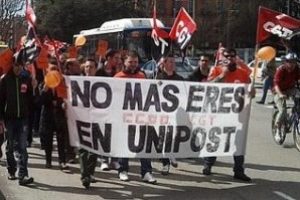 CGT convoca huelga en Unipost en todo el Estado contra el ERE y el cierre de la empresa los días 31 de octubre, 3 y 10 de noviembre