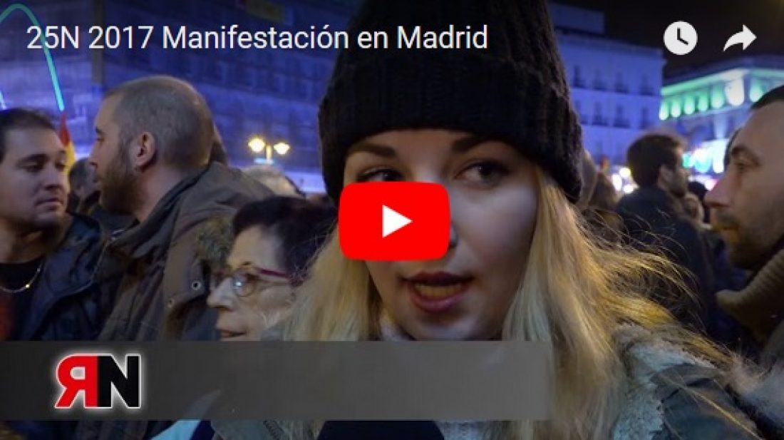 Vídeo: 25N 2017 Manifestación en Madrid
