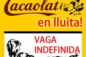 Una ola de solidaridad con la huelga de Cacaolat