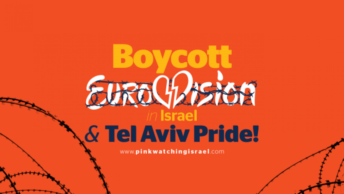 Nos sumamos a la campaña internacional contra la celebración de Eurovisión en Tel Aviv