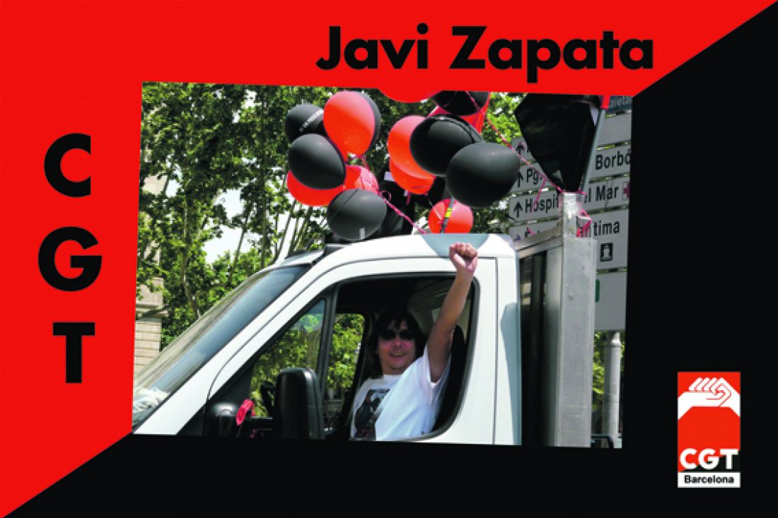 Javier Zapata, del Sindicato de Administración Pública de Barcelona, nos ha dejado