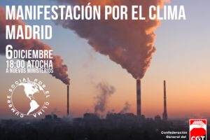 Manifestación Internacional por el Clima en Madrid
