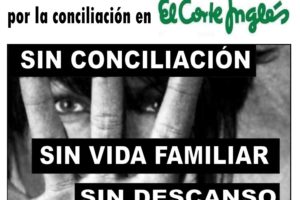 CGT convoca una concentración en el Corte Inglés de Cádiz el viernes 24 de enero a las 18:00 horas para denunciar la  imposibilidad de la conciliación familiar