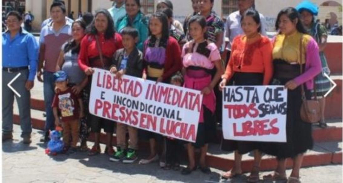 Medidas de protección para las y los integrantes del Colectivo de Familiares de Presos en Lucha y los colectivos que les apoyan en Chiapas (México)