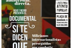 Presentación del documental «Si te dicen que caí en Rojava» en Palma de Mallorca