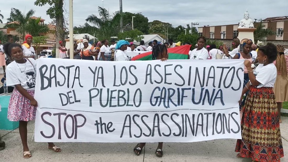Por la aparición con vida del líder Garífuna Snider Centeno y los integrantes de Triunfo De La Cruz desaparecidos (Honduras)