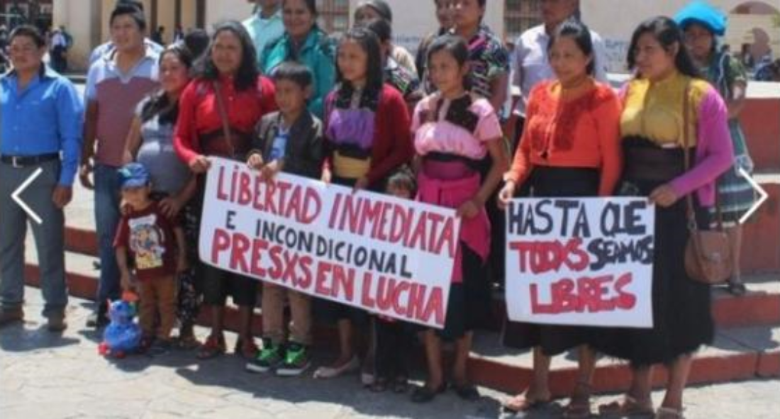 CGT exige la puesta en libertad de los presos en lucha en Chiapas y el fin del hostigamiento al que están siendo sometidos por el Estado de México